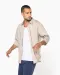 K750 - Heren chino bermudashorts Beige