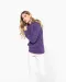K473 - Eco damessweater met capuchon Black