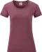 SC61372 - Lady-fit Valueweight T (61-372-0) Heather Burgundy