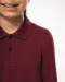 K269 - Kinderpolo lange mouwen Black