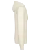 K4027 - Ecologische herensweater met capuchon Coconut Milk