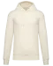 K4027 - Ecologische herensweater met capuchon Coconut Milk