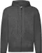 SC62062 - Classic Sweatvest met capuchon (62-062-0) Dark Heather Grey