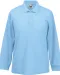 SC63201 - 65/35 Polo met lange mouwen Sky Blue