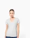 K381 - Dames T-shirt V-hals Korte Mouwen White
