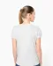 K381 - Dames T-shirt V-hals Korte Mouwen White