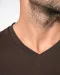 K357 - T-shirt V-hals korte mouwen White