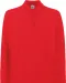 SC63310 - Premium Long Sleeve Polo (63-310-0) Red