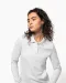 K244 - Damespolo lange mouwen White