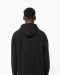 K949 - Oversized uniseks sweater met capuchon van gerecycled fleece Black