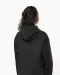 K949 - Oversized uniseks sweater met capuchon van gerecycled fleece Black