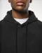K949 - Oversized uniseks sweater met capuchon van gerecycled fleece Black