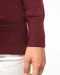K966 - Dames pullover met v-hals Black
