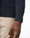 K971 - Heren cardigan met rits Black