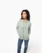 K4008 - Ecologische uniseks sweatvest met capuchon Black