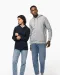 K4009 - Ecologische uniseks sweater met capuchon Black