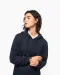 K4009 - Ecologische uniseks sweater met capuchon Black