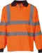 YHVJ310 - High Visibility polo lange mouwen Hi Vis Orange