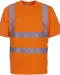 YHVJ410 - Veiligheids T-shirt met korte mouwen Hi Vis Orange