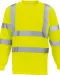 YHVJ420 - Hi-Vis T-shirt lange mouwen Hi Vis Yellow