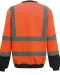 YHVJ510 - Veiligheids Sweater Hi Vis Orange / Navy