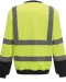 YHVJ510 - Veiligheids Sweater Hi Vis Yellow / Navy