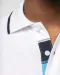 K245 - Polo korte mouwen Light Turquoise / White / Navy