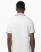 K245 - Polo korte mouwen Light Turquoise / White / Navy