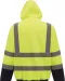 YHVK05 - Hi-Vis sweater met capuchon Hi Vis Yellow / Navy