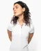 K252 - Damespolo korte mouwen Navy / White / Red