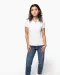 K252 - Damespolo korte mouwen Navy / White / Red