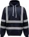 YHVK05 - Hi-Vis sweater met capuchon Navy