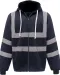 YHVK07 - Veiligheidssweatervest met capuchon Navy