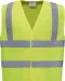 YHVW100ASFR - Hi-Vis, Anti-Statisch en vlamvertragend hesje Hi Vis Yellow