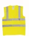 YHVW100FR - Hi-Vis en vlamvertragend hesje Hi Vis Yellow
