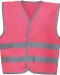 YHVW102CH - Veiligheidshesje met reflecterende zoom en strepen Pink