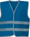 YHVW102CH - Veiligheidshesje met reflecterende zoom en strepen Royal Blue
