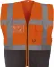 YHVW801 - Multifunctioneel veiligheidshesje Hi Vis Orange / Black