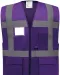 YHVW801 - Multifunctioneel veiligheidshesje Purple