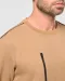 WK403 - Day To Day unisex sweater met zip contrasterende zak Black / Kelly Green