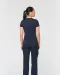 WK3021 - Dames-t-shirt Day To Day korte mouwen Black / Kelly Green