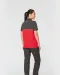 WK210 - Ecologische uniseks polo met korte mouwen in twee kleuren Black / Forest Green