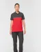 WK210 - Ecologische uniseks polo met korte mouwen in twee kleuren Black / Forest Green