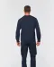 WK403 - Day To Day unisex sweater met zip contrasterende zak Black / Kelly Green