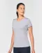 WK3021 - Dames-t-shirt Day To Day korte mouwen Black / Kelly Green