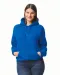 GI12500 - Dryblend® Adult Hooded Sweatshirt® Black