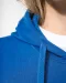 K4031 - Ecologische damessweater met capuchon en ritssluiting White