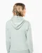 K4028 - Ecologische damessweater met capuchon White