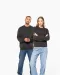 K4025 - Ecologische sweater met ronde hals White