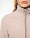 K907 - Microfleece met rits dames Natural
